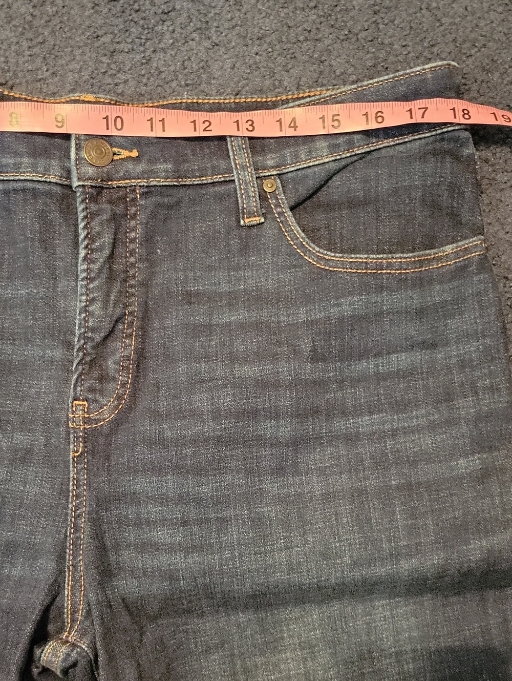Chico's Dark Washed Jeans - Picture 5 of 8
